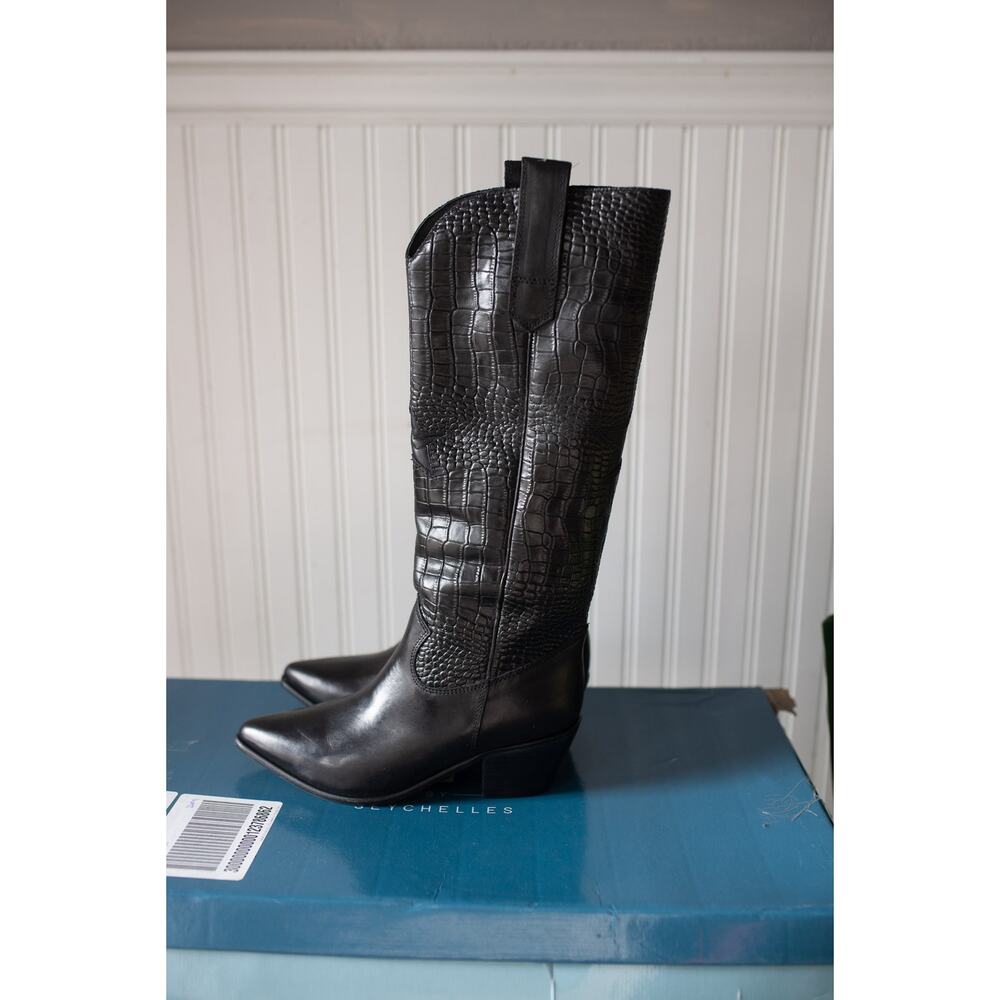 Free people Two Step Tall Western Boots 6.5 - Picture 2 of 3